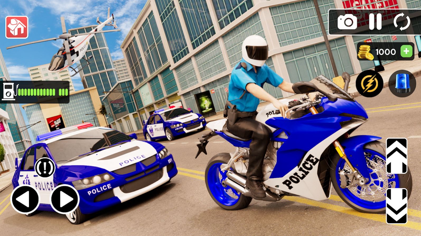 警察驾驶摩托车安卓版
